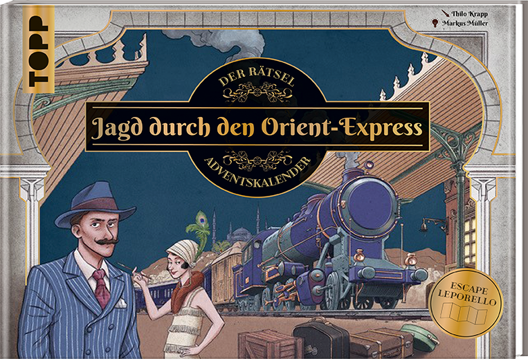 Jagd durch den Orient-Express – Rätsel-Adventskalender